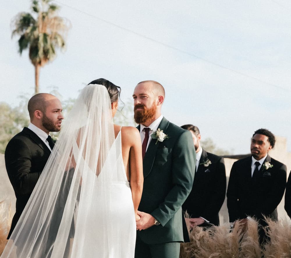 people at a wedding